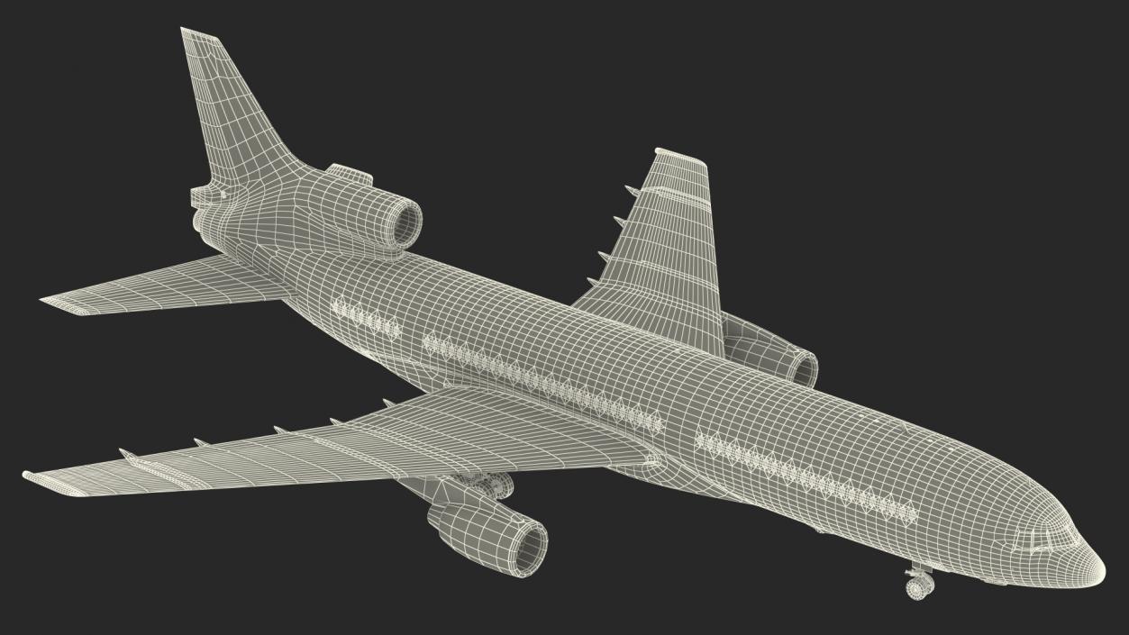 Lockheed L1011 Stargazer 3D model