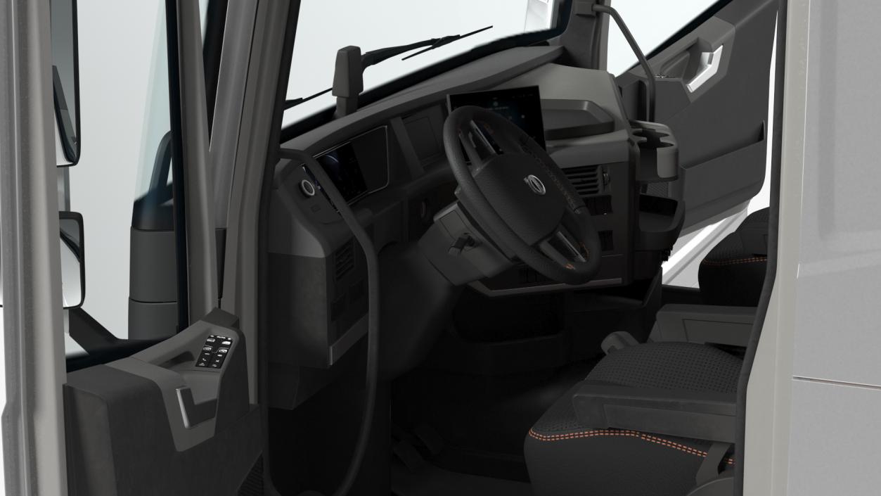 3D model Volvo FH16 750 Globetrotter Truck Rigged