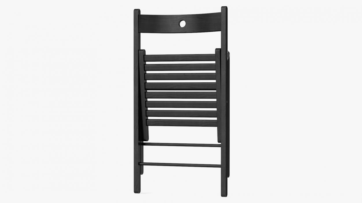 Folding Chairs Closed Collection 3D