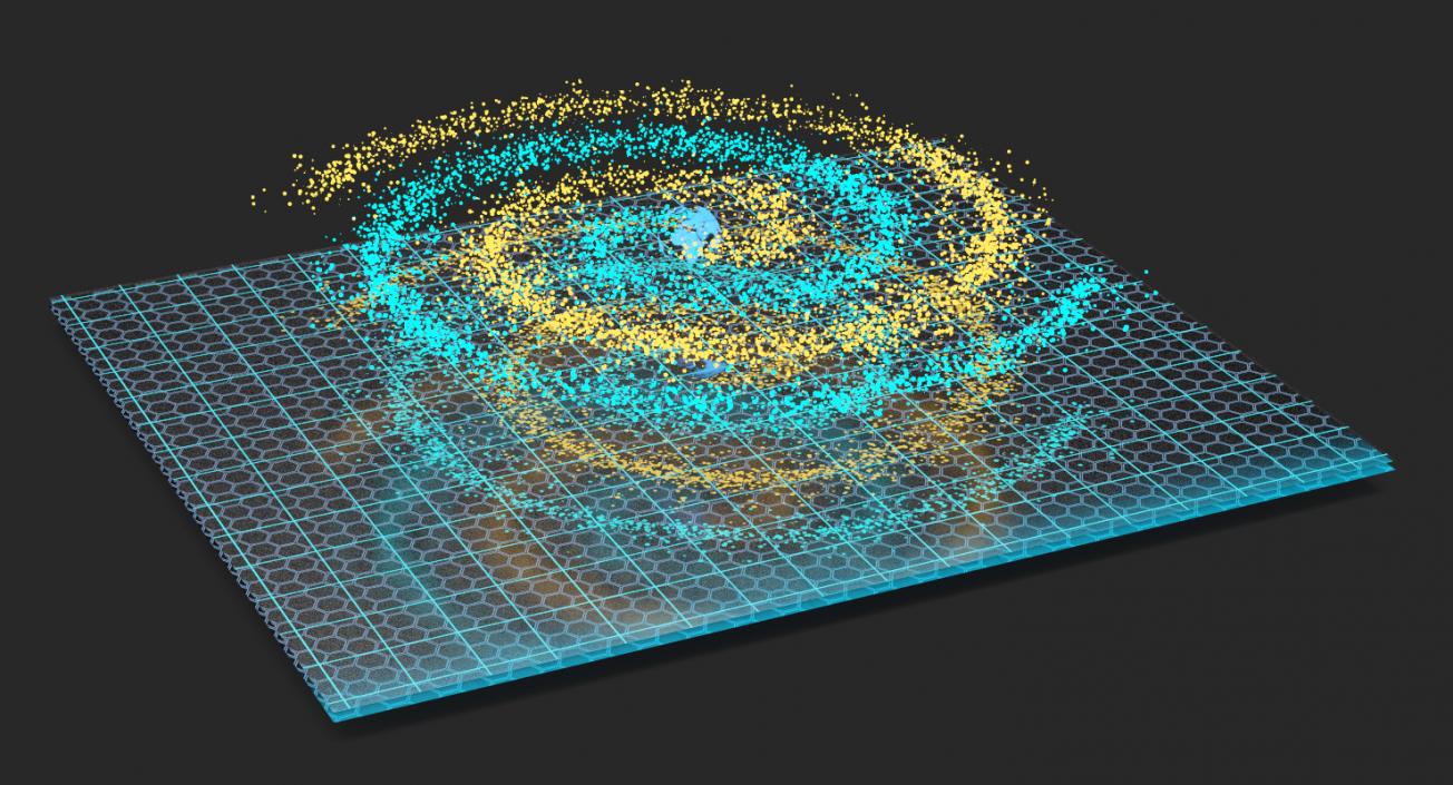 3D model Spiral Hologram