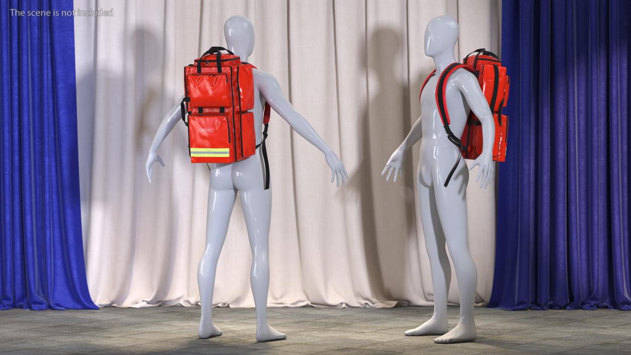 3D model Rescue Rucksack