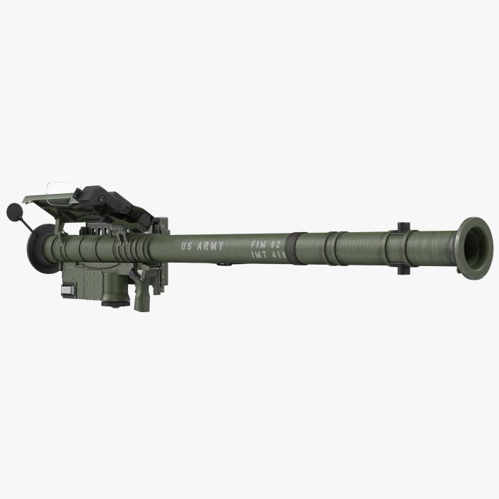 3D FIM-92 Stinger Rigged