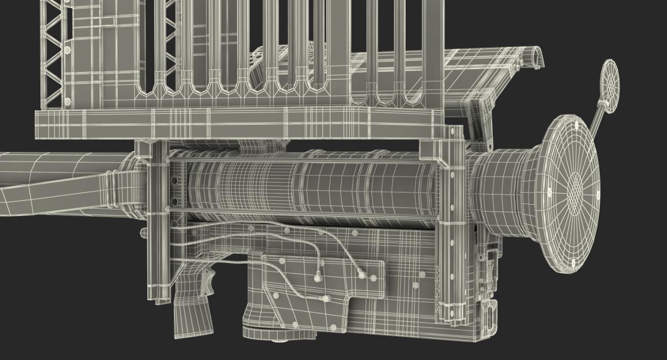 3D FIM-92 Stinger Rigged