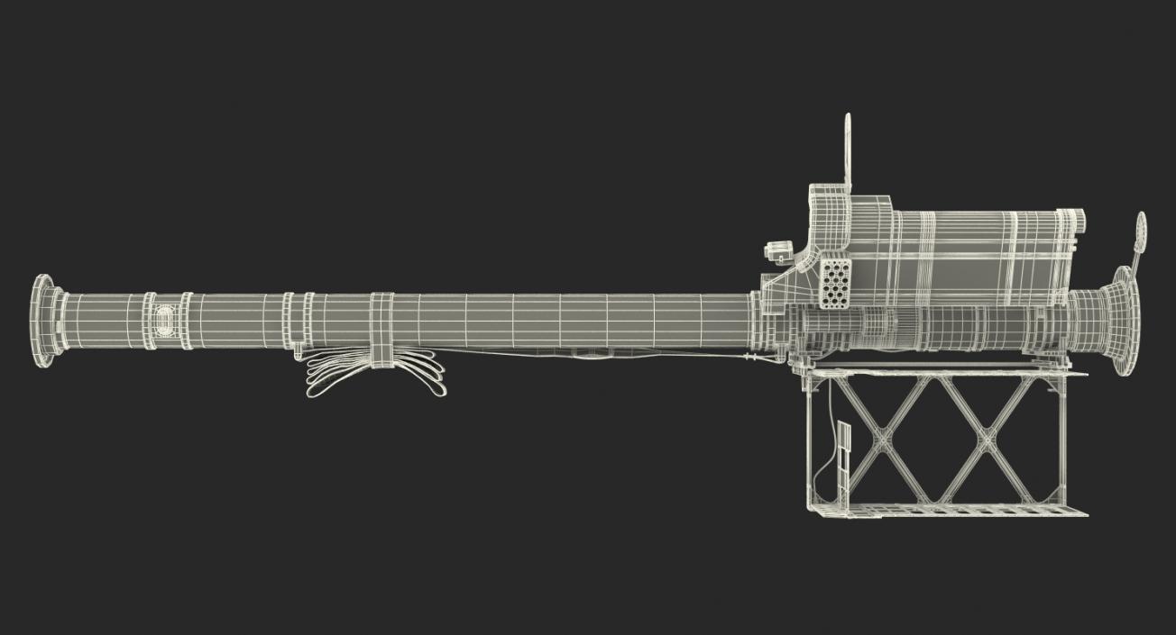 3D FIM-92 Stinger Rigged