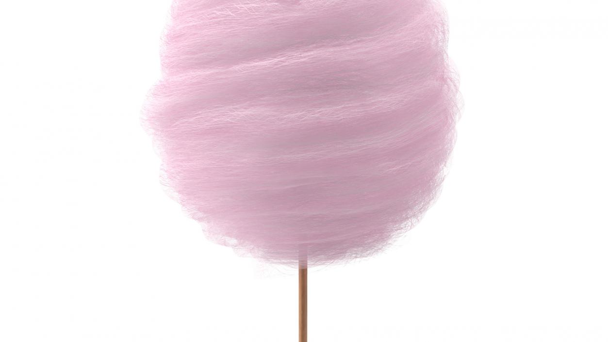 Pink Cotton Candy 3D