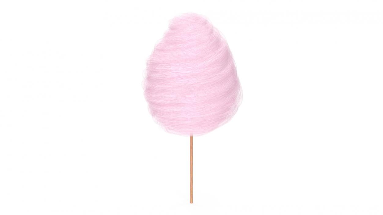 Pink Cotton Candy 3D