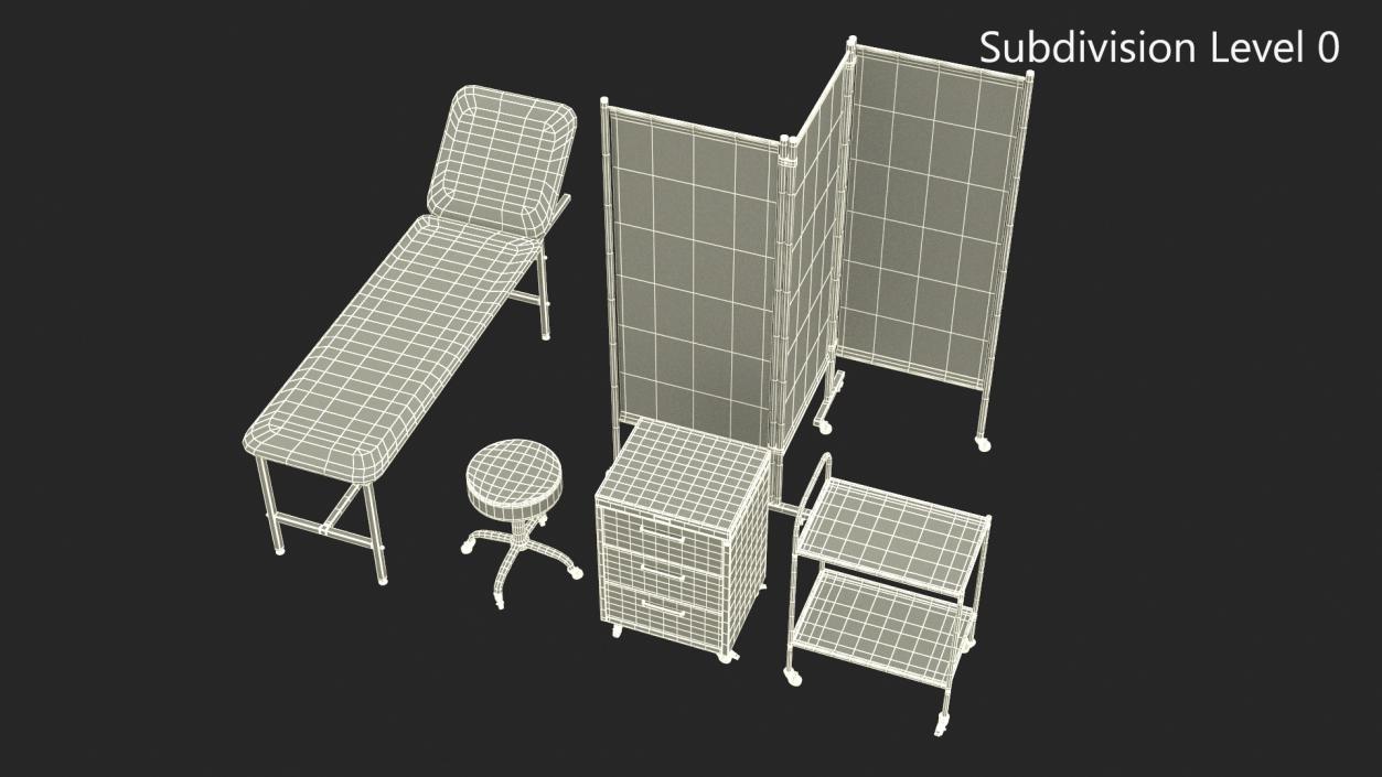 3D Medical Furniture for Doctors Office