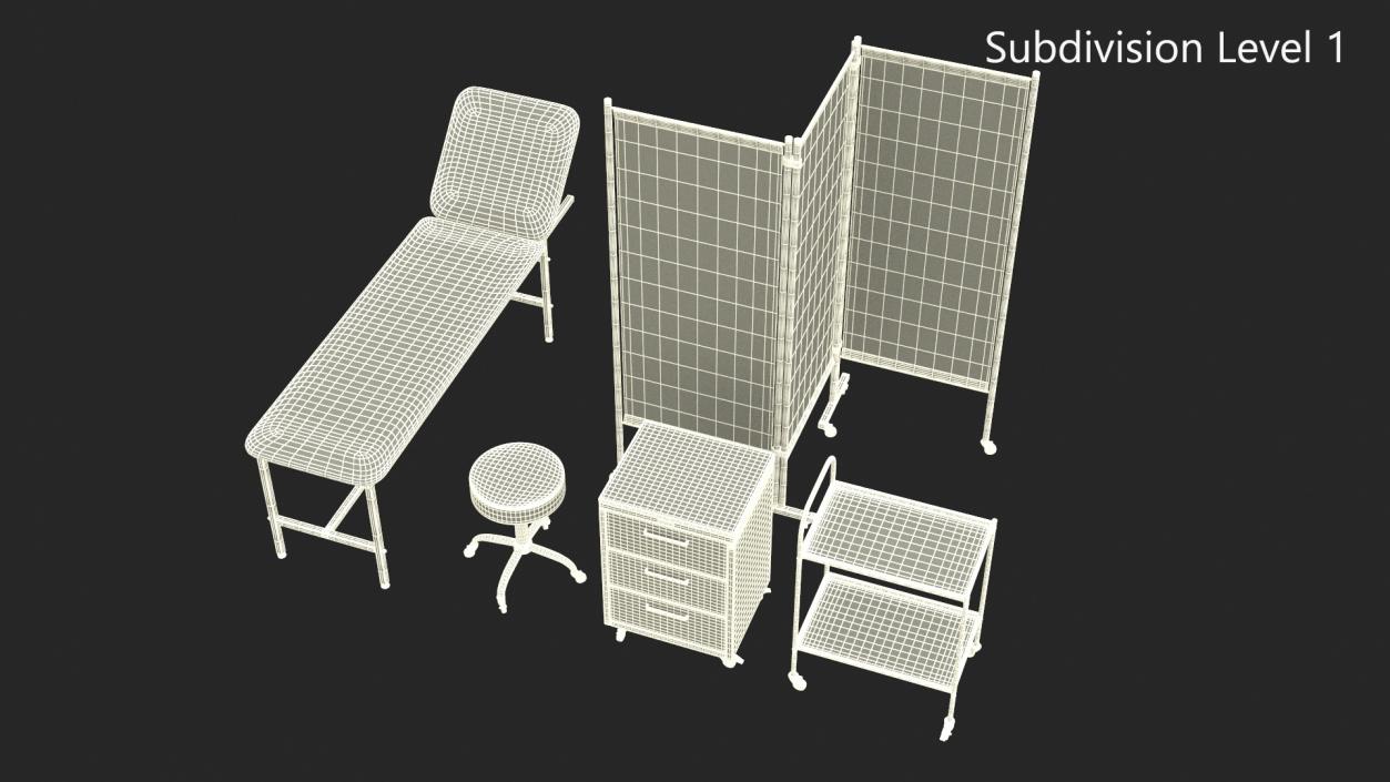 3D Medical Furniture for Doctors Office