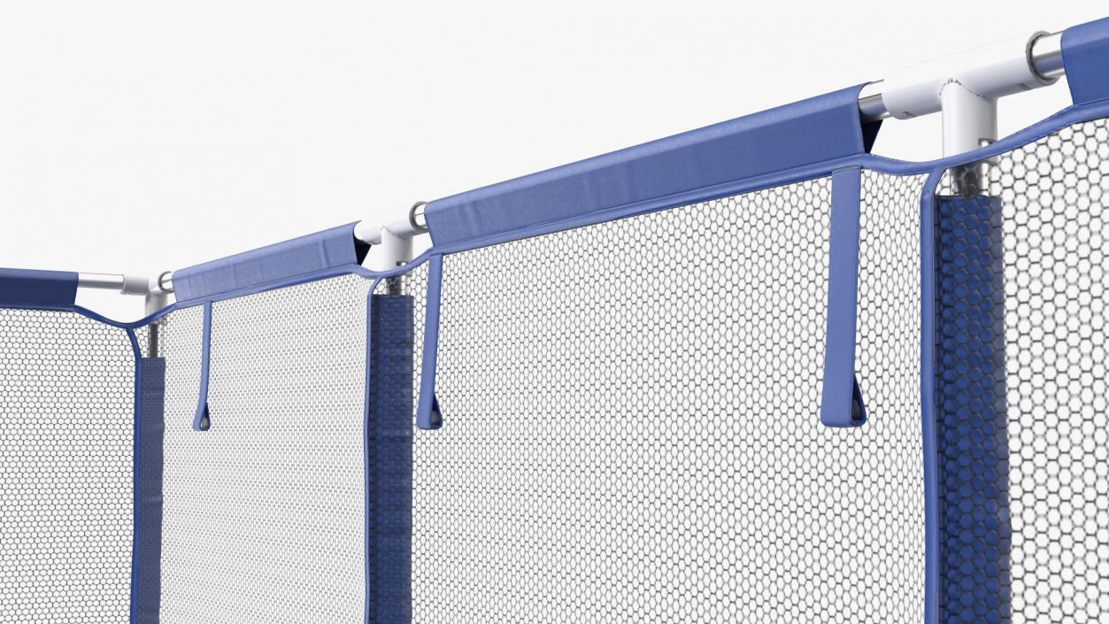 Blue Baby Playpen 3D