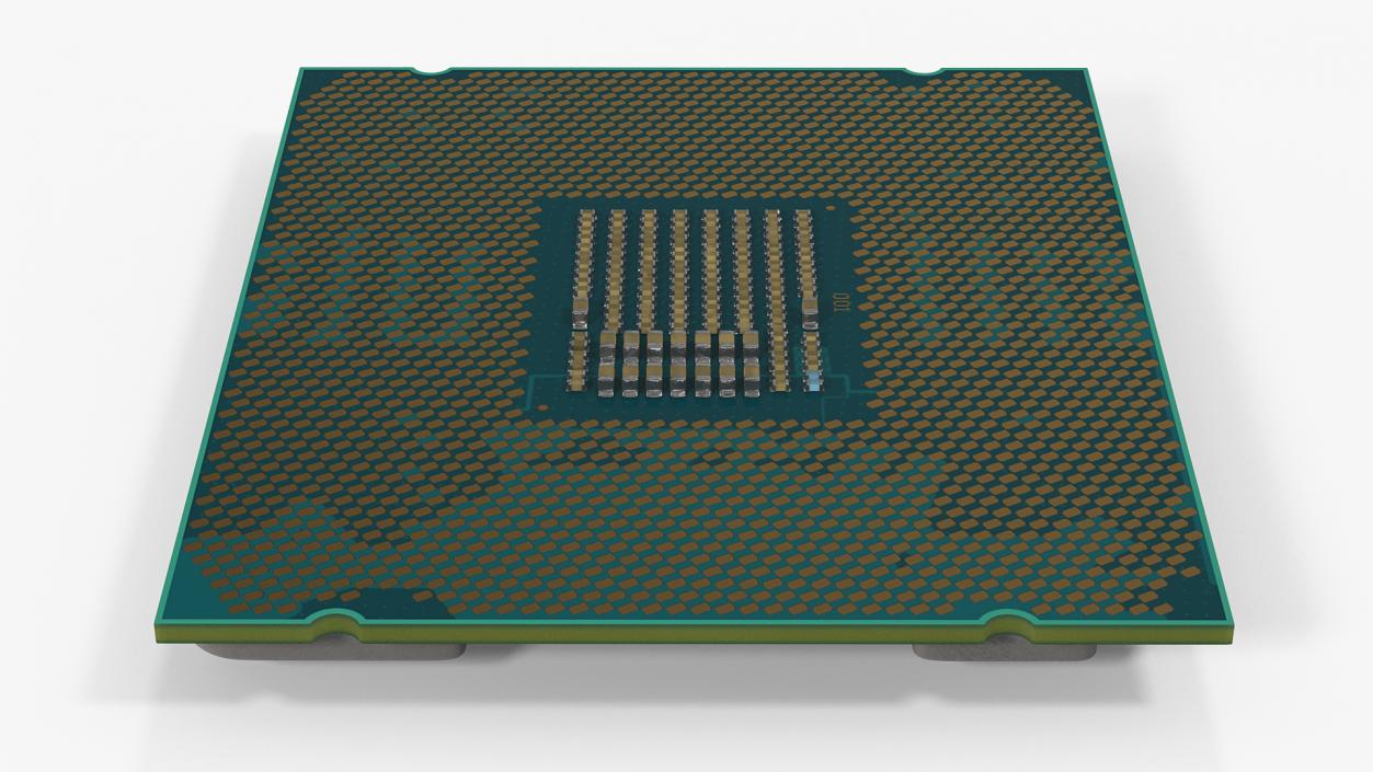 3D Intel and AMD CPU Collection model