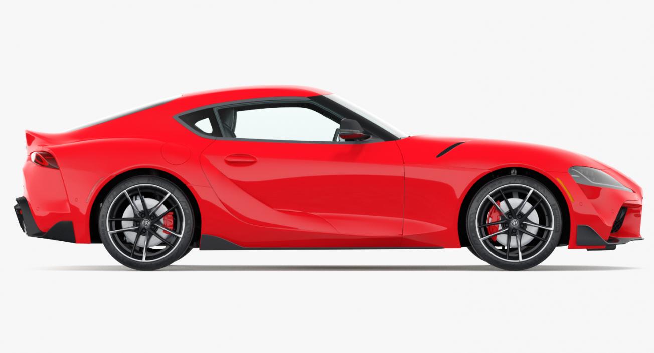 Toyota Supra 2019 Rigged 3D model