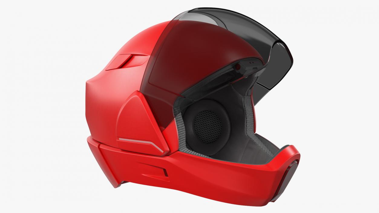 3D Smart Motorcycle Helmet model