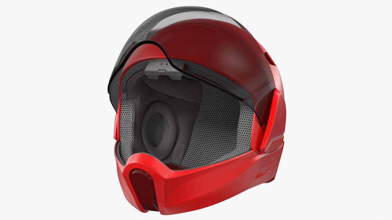 3D Smart Motorcycle Helmet model