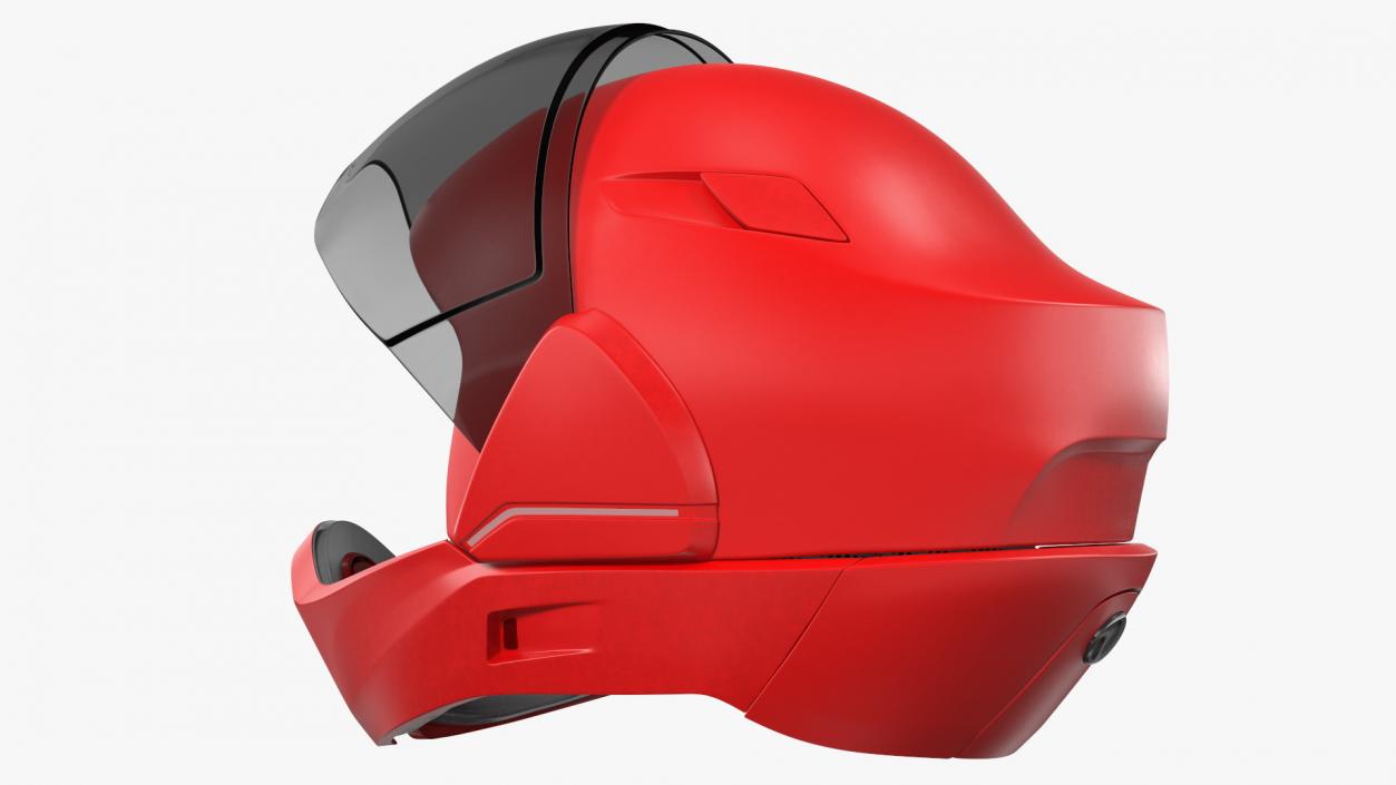 3D Smart Motorcycle Helmet model