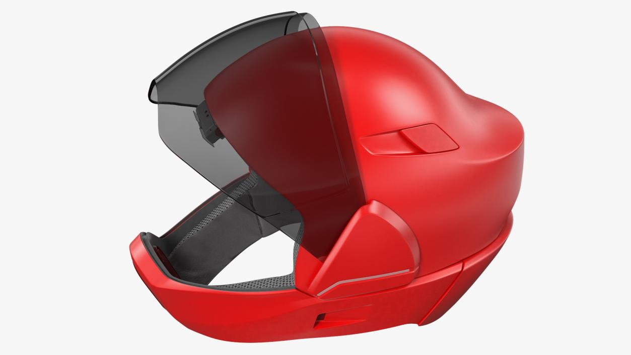 3D Smart Motorcycle Helmet model