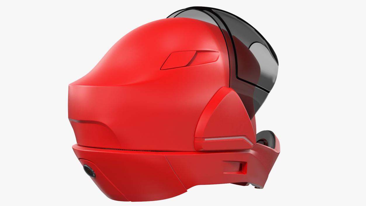 3D Smart Motorcycle Helmet model