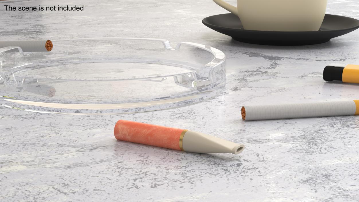 3D Cigarette Holders Collection model