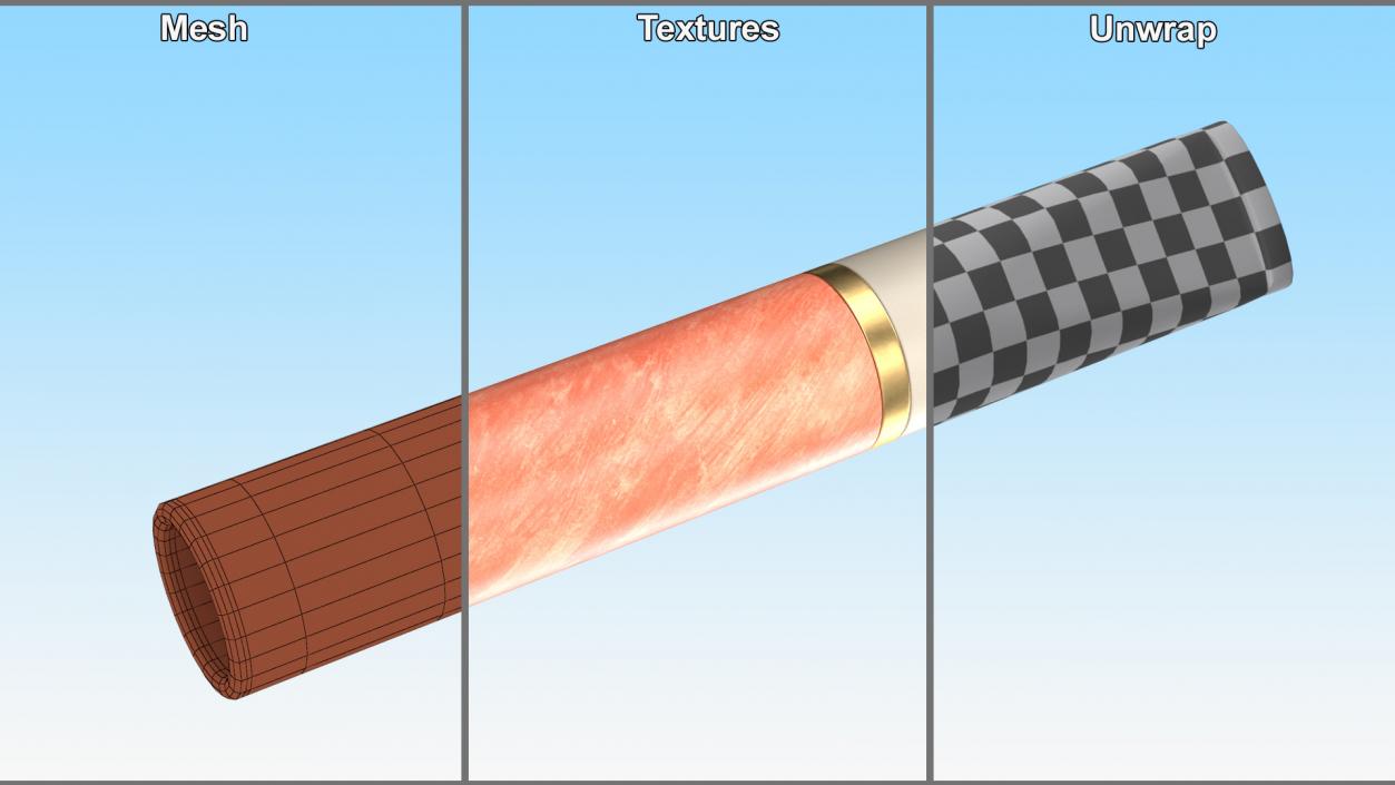 3D Cigarette Holders Collection model