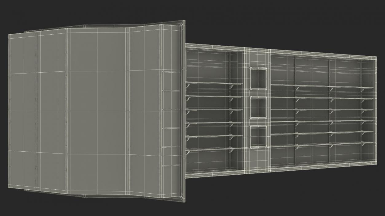 Pharmacy Display Stand 3D