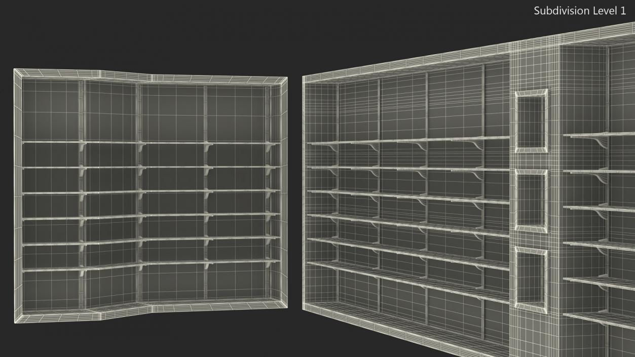 Pharmacy Display Stand 3D