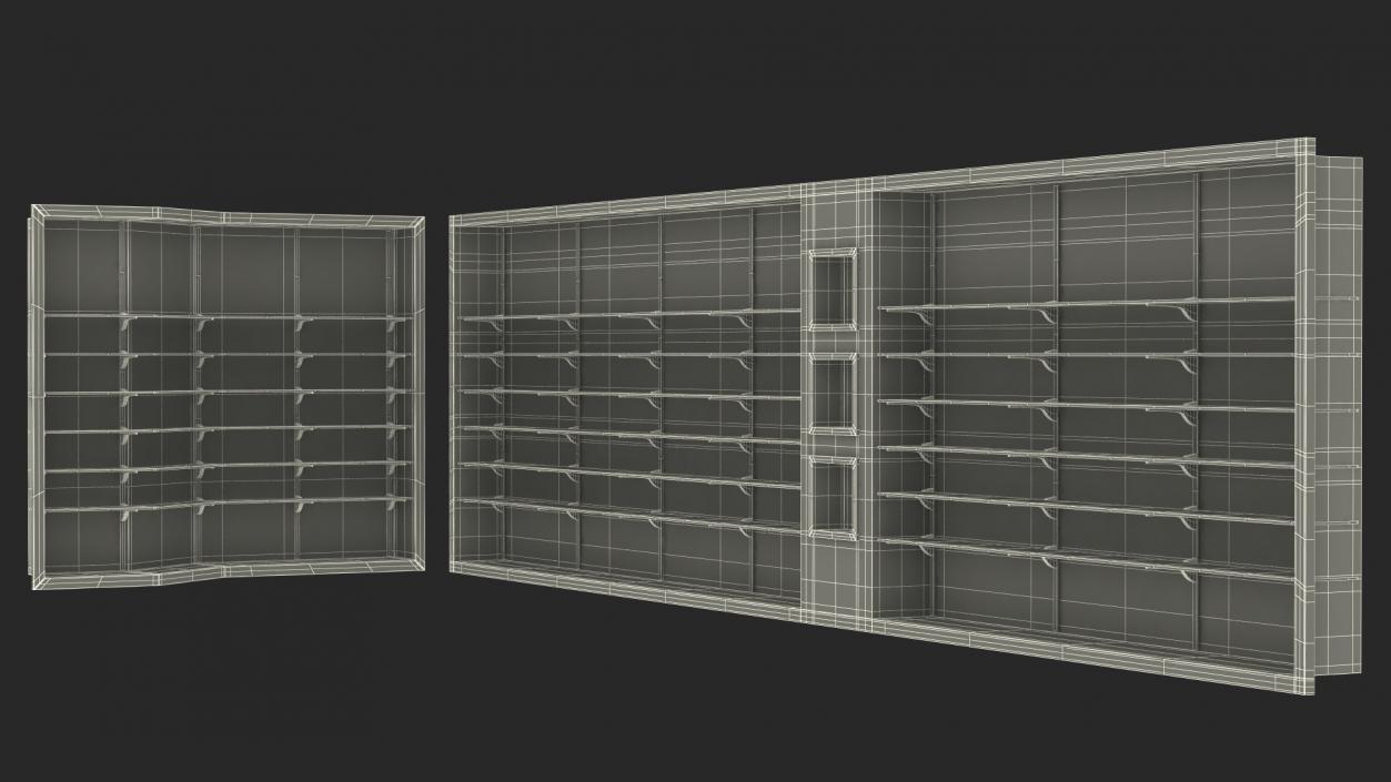 Pharmacy Display Stand 3D