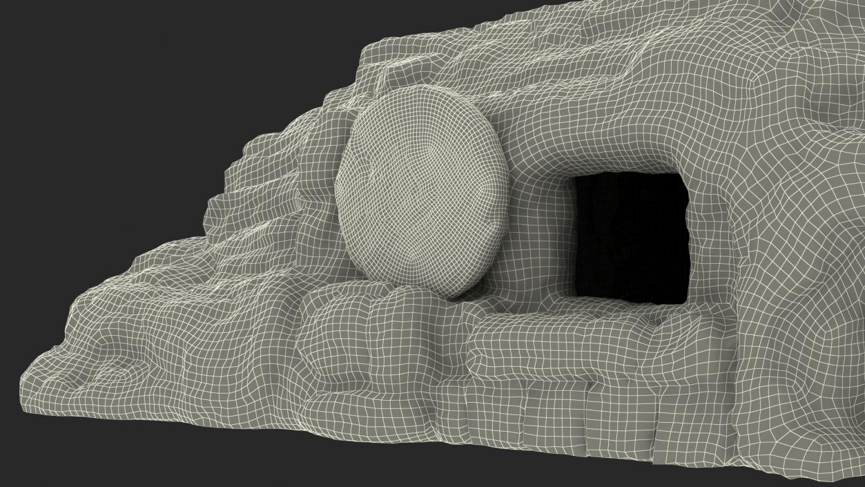 3D model Jesus Tomb