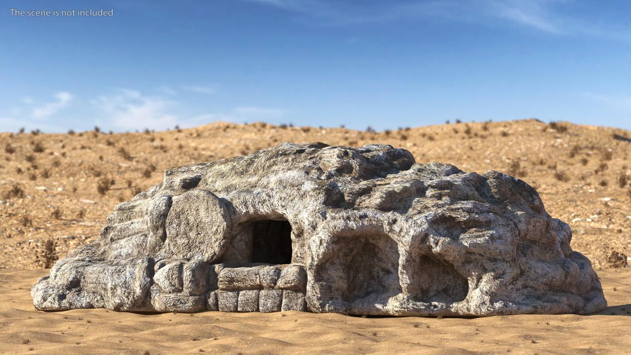 3D model Jesus Tomb