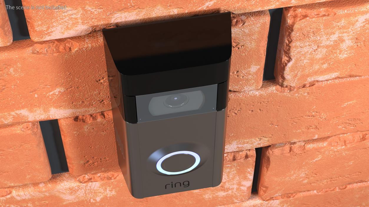 3D Ring Video Doorbell 2