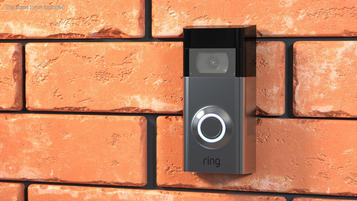 3D Ring Video Doorbell 2