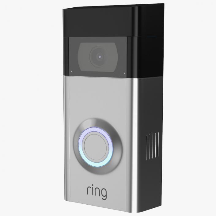 3D Ring Video Doorbell 2