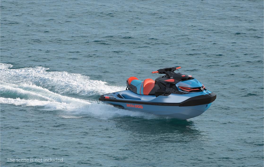 3D Sea Doo WAKE PRO 230 Jet Ski model