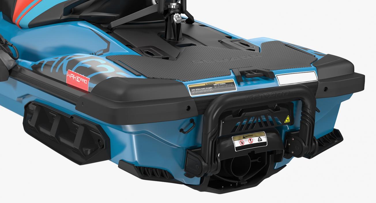 3D Sea Doo WAKE PRO 230 Jet Ski model