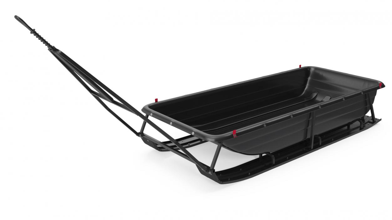 3D Ski Cargo Sleds Collection