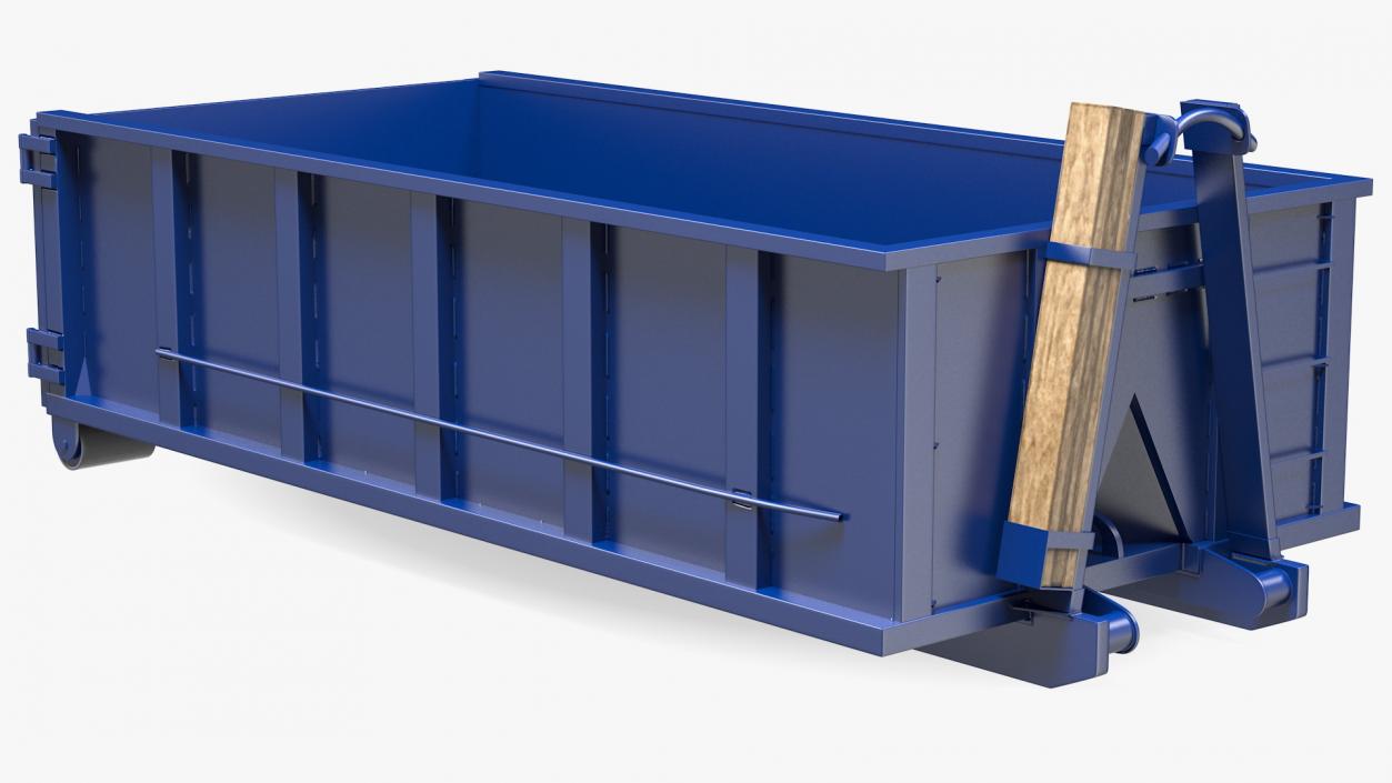 3D model Roll Off Dumpster Container 15 Yard