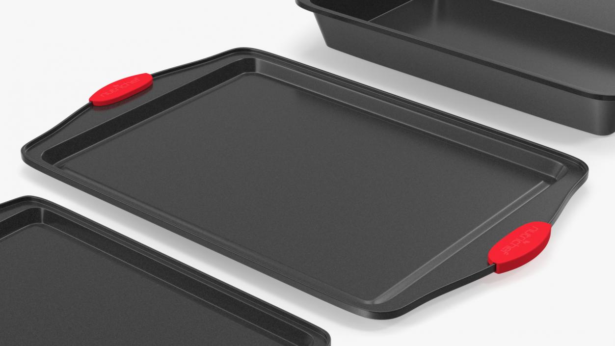 3D Baking Trays Set