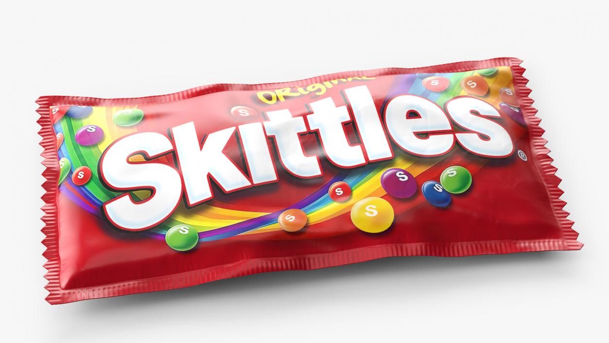 3D model Skittles Original Package