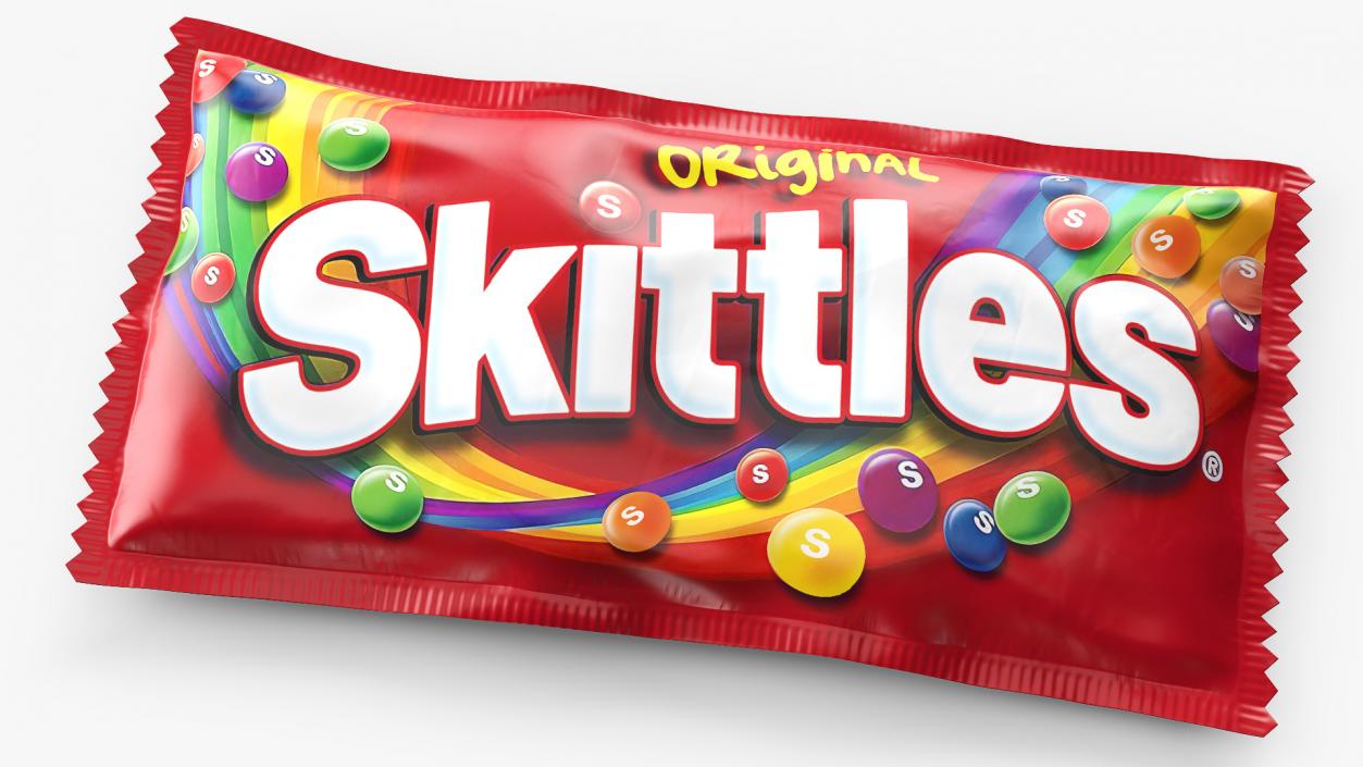 3D model Skittles Original Package