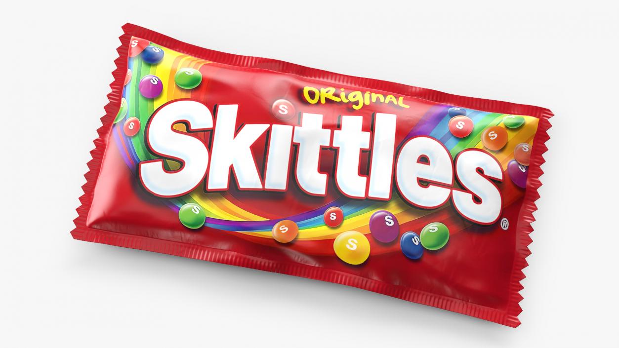 3D model Skittles Original Package