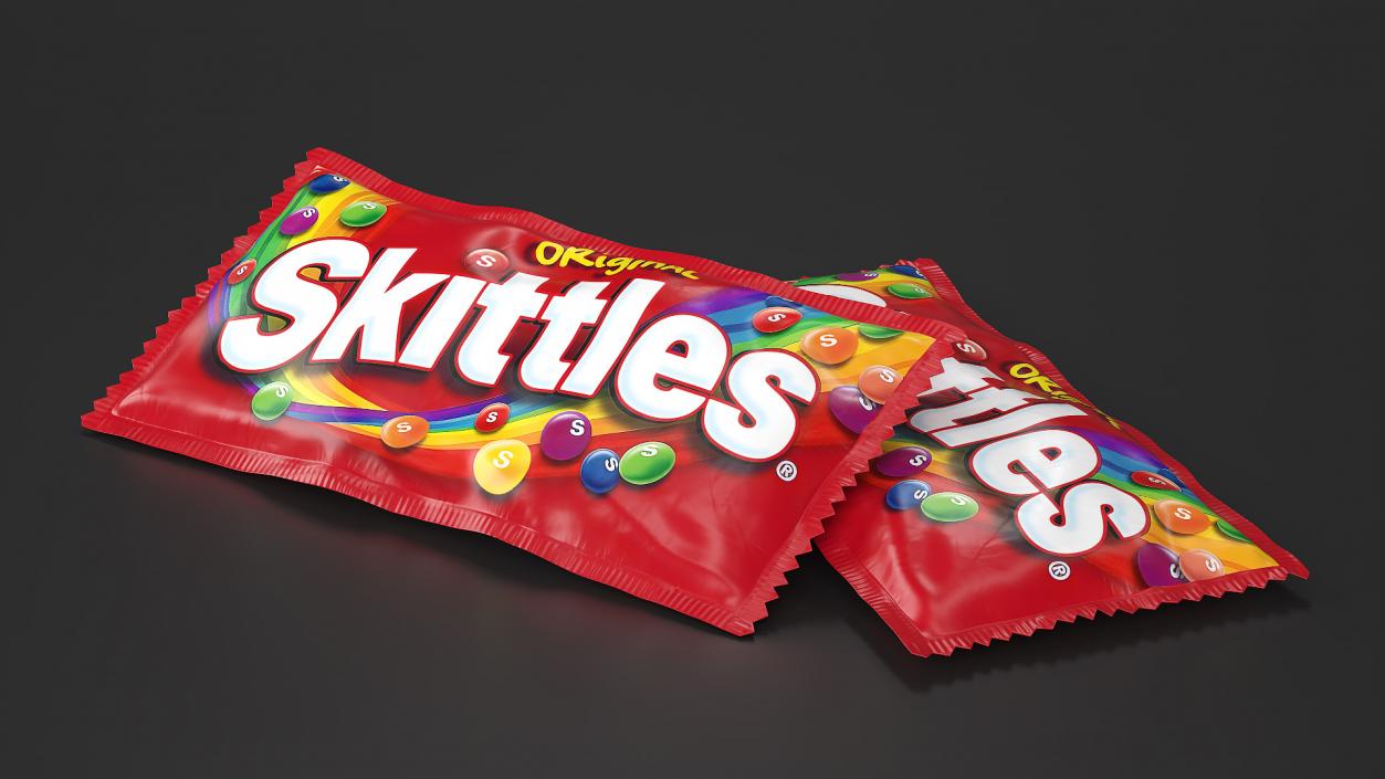 3D model Skittles Original Package