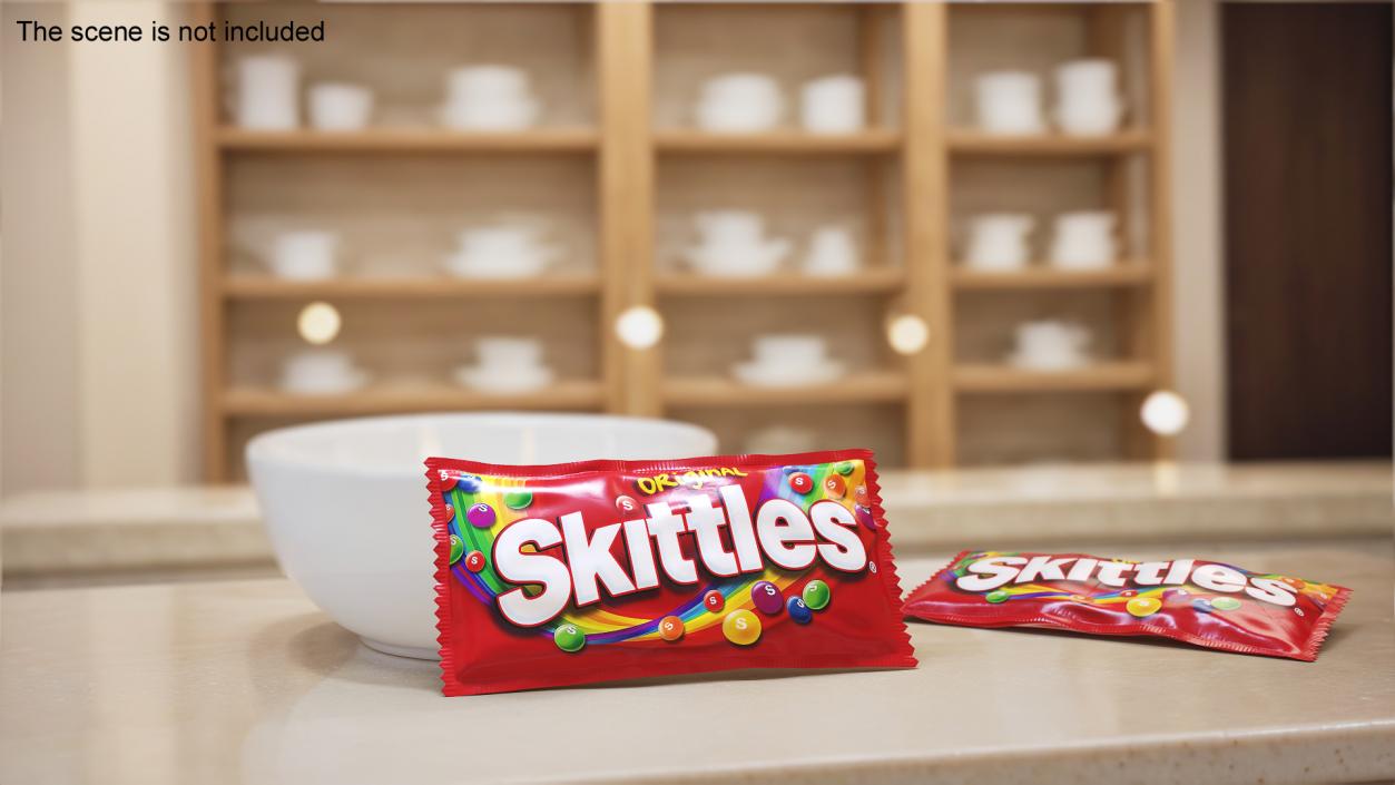 3D model Skittles Original Package