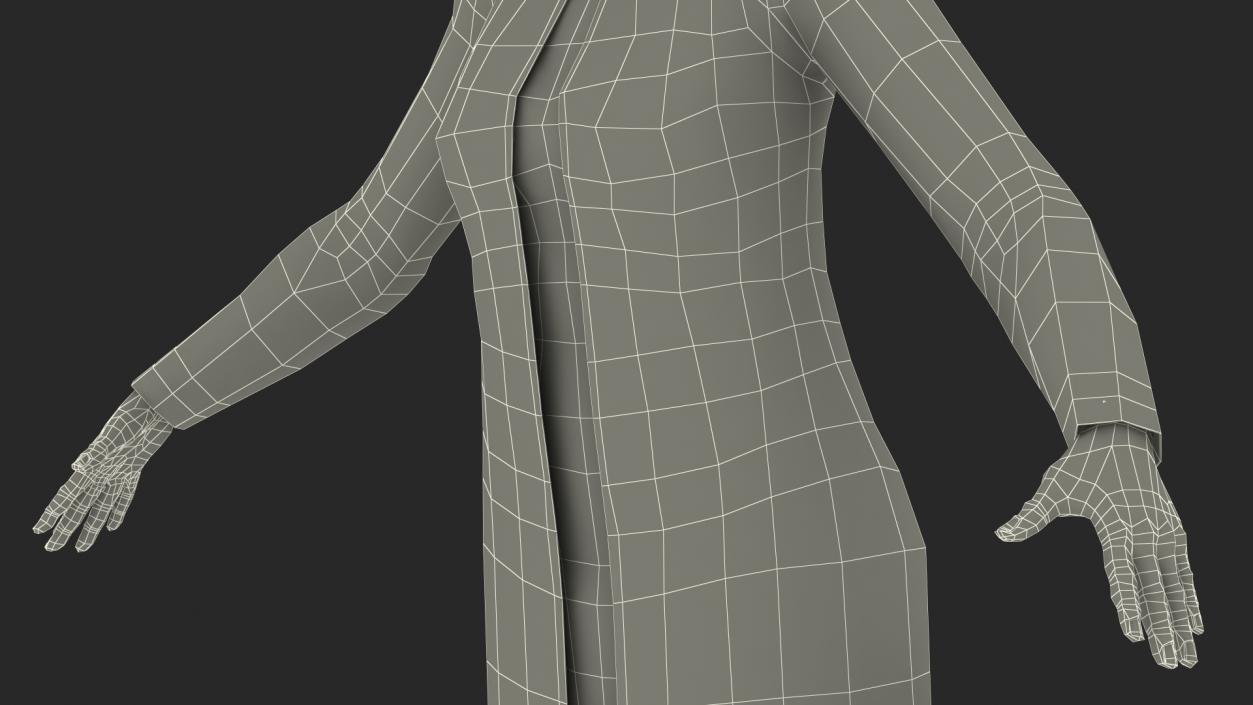 3D Asian Woman Everyday Style Rigged model