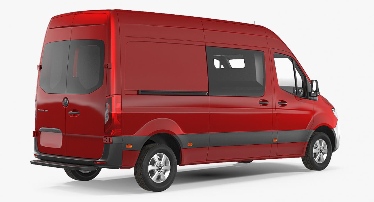 3D Mercedes Sprinter Van 2019