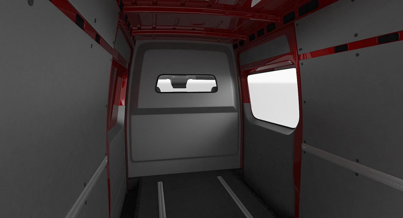 3D Mercedes Sprinter Van 2019