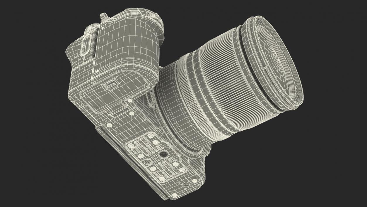 Nikon Z7 with Nikon Z 24 70mm f4 S Lens 3D model