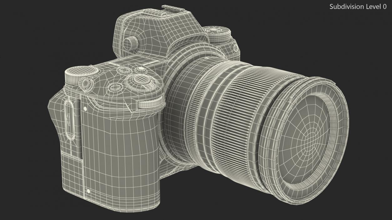 Nikon Z7 with Nikon Z 24 70mm f4 S Lens 3D model