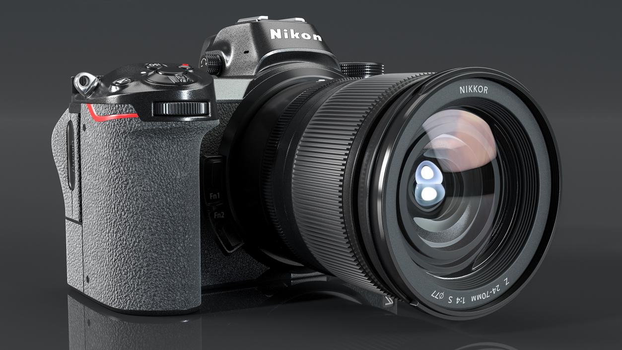 Nikon Z7 with Nikon Z 24 70mm f4 S Lens 3D model