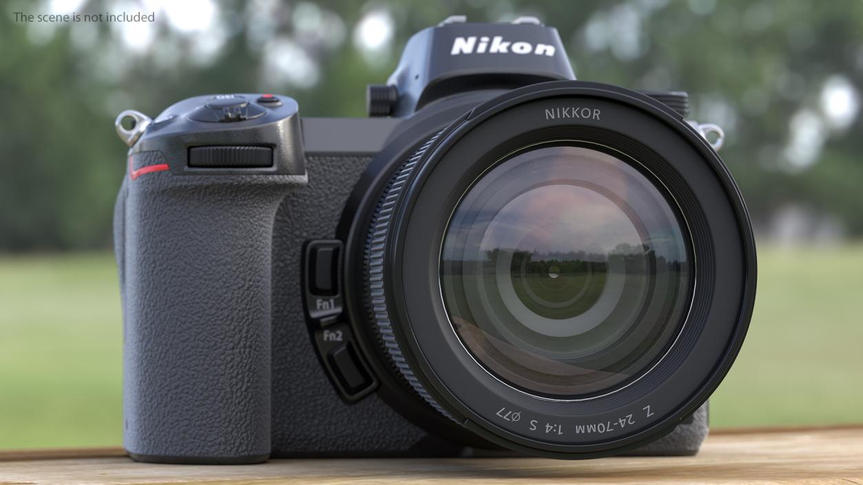 Nikon Z7 with Nikon Z 24 70mm f4 S Lens 3D model