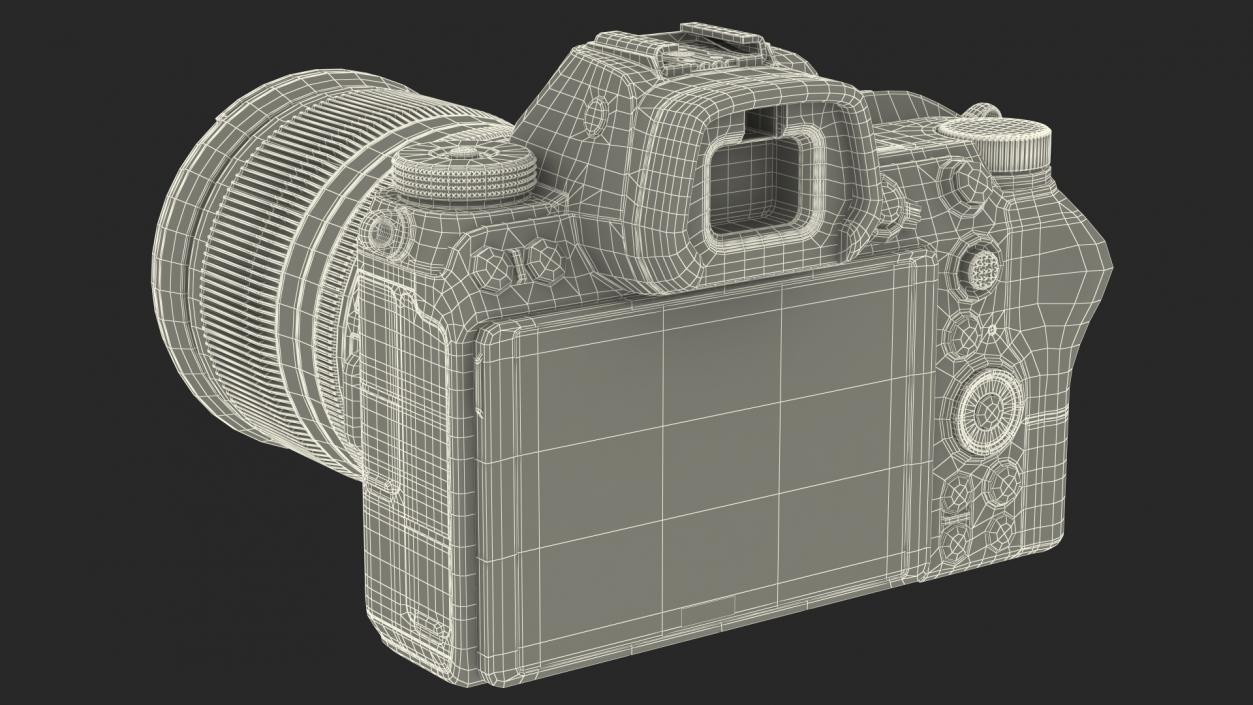 Nikon Z7 with Nikon Z 24 70mm f4 S Lens 3D model