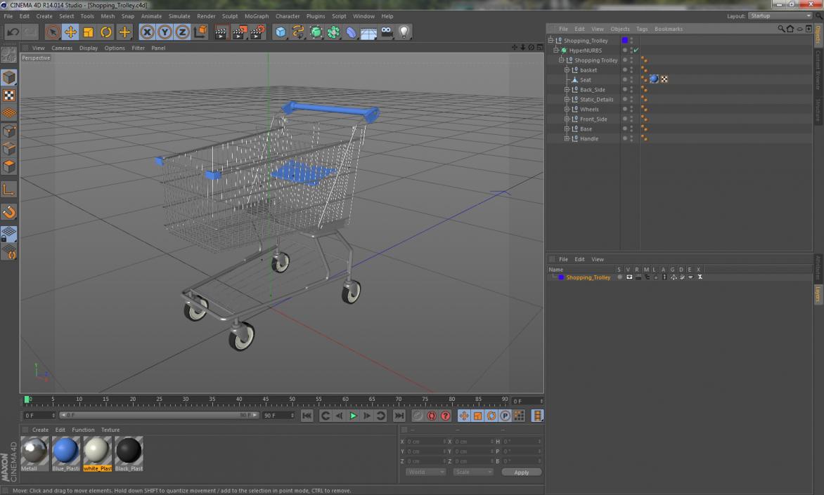 3D Shopping Trolley