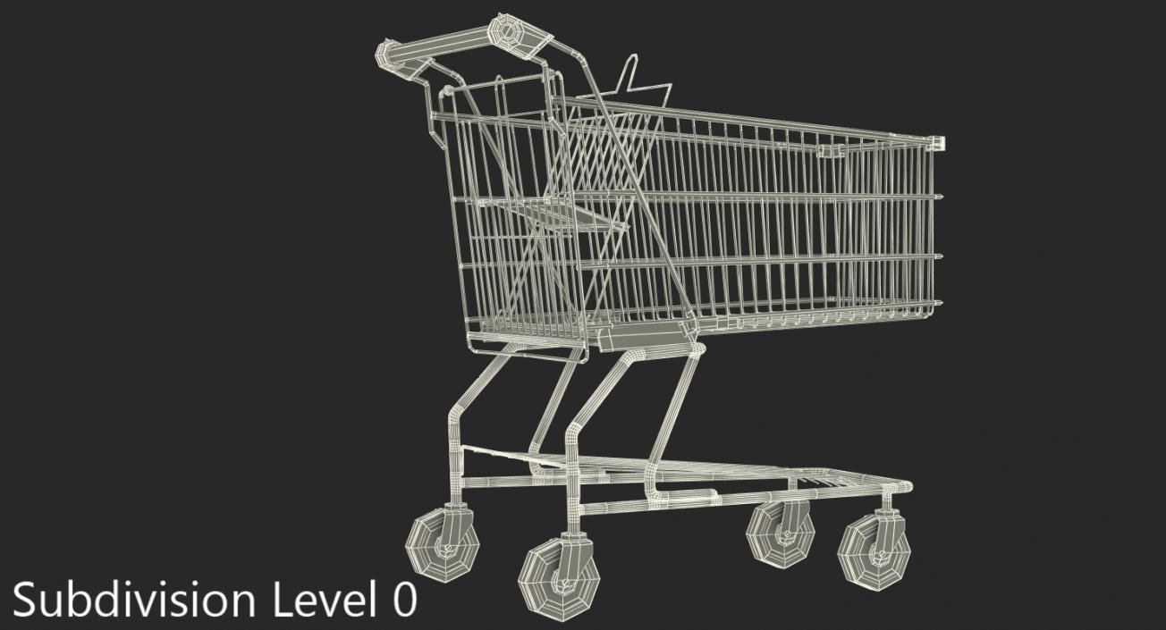 3D Shopping Trolley